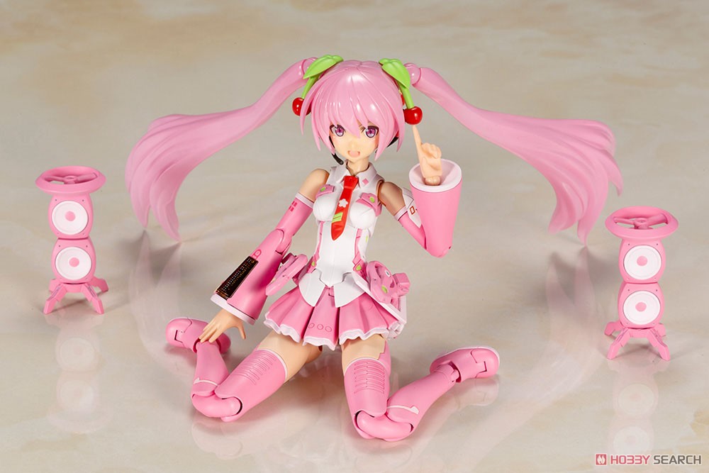 KOTOBUKIYA - コトブキヤショップ限定特典付属 フレームアームズ・ガール フレームミュージック・ガール 桜ミク VOCALOID(ボーカロイド) プラモデル(FG069) コトブキヤ フレームアームズ・ガール フレームミュージック・ガール 初音