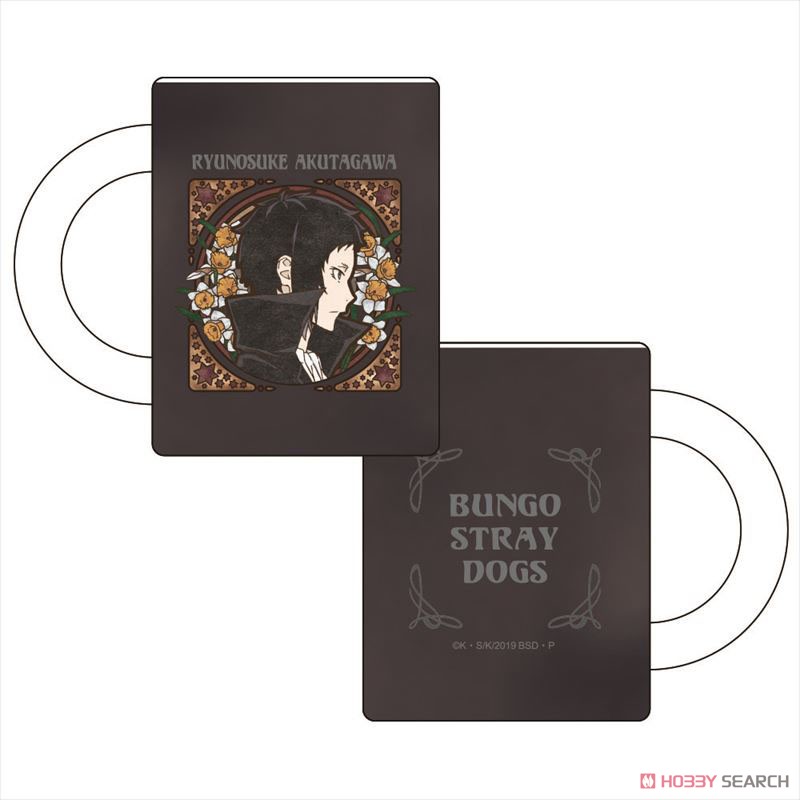 Bungo Stray Dogs Art Nouveau Series Mug Cup Ryunosuke Akutagawa (Anime Toy) 商品画像1