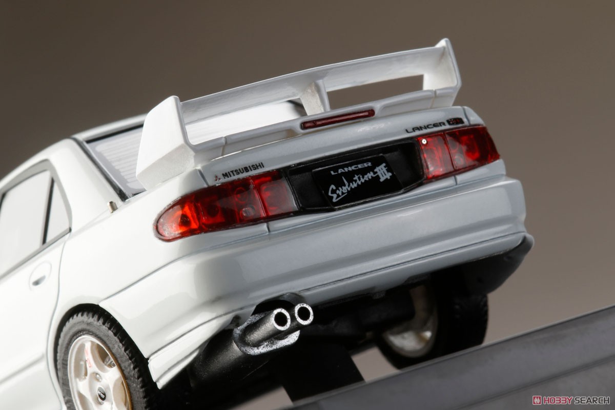 三菱 ランサー GSR Evolution III (CE9A) スコーティアホワイト (ミニカー) 商品画像5