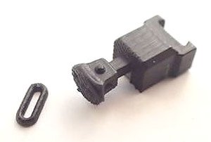 (HOナロー) アサガオ型連結器 鉄コレナロー用 楕円形・短 (2両分入り) (鉄道模型)