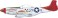 P-51D Mustang (Plastic model) 塗装4 Thumbnail