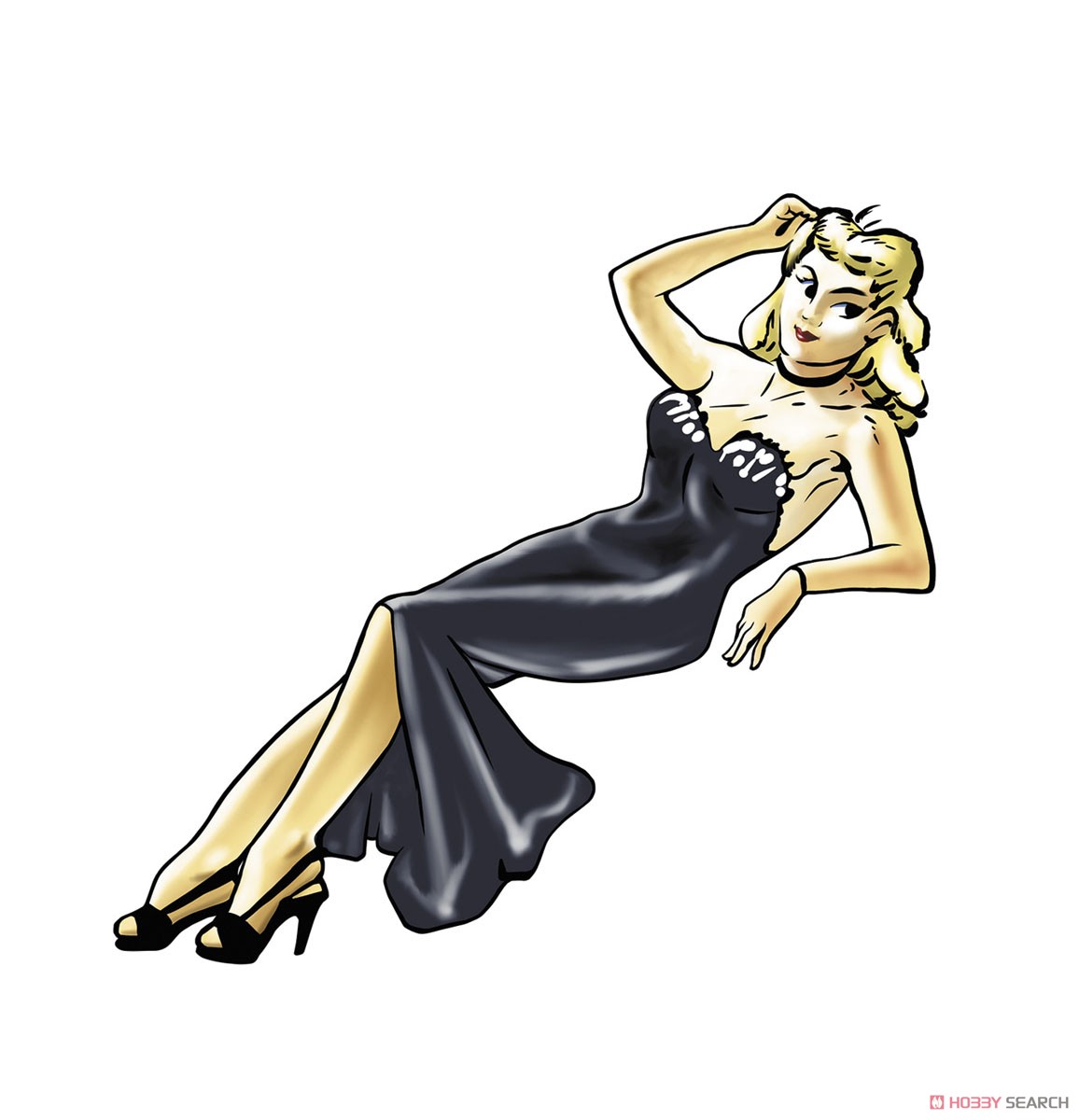 ノーズアート ガールズフィギュア `ブロンディー` (プラモデル) その他の画像3