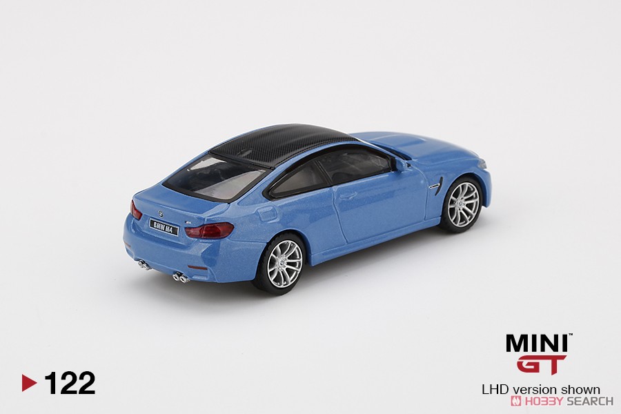 BMW M4 (F82) Yas Marina Blue Metallic (RHD) (Diecast Car) その他の画像2