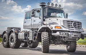 【非売品】メルセデスベンツ メルセデス ベンツ ゼトロス デュアル キャップ 6×6 (ミニカー