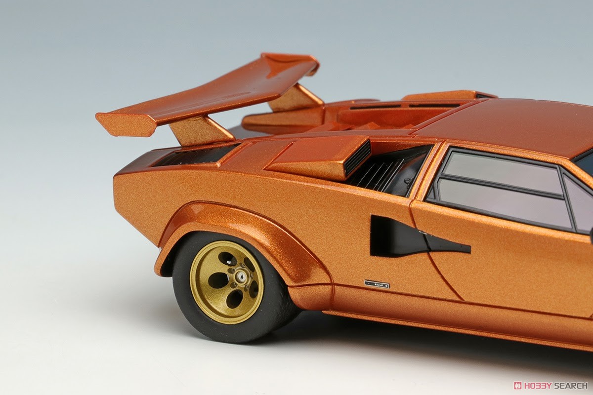 Lamborghini Countach LP400S 1980 with Rear Wing メタリック