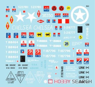 WWII 英 英国王立砲兵隊♯2 北西ヨーロッパのクロムウェル戦車 M10ウルヴァリン アキリーズ駆逐戦車 (デカール) 商品画像1