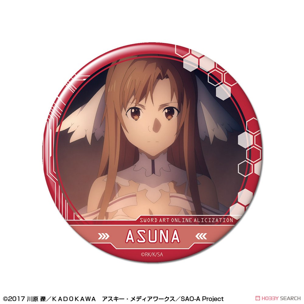 ソードアートオンライン アスナ 缶バッジ ソードアート・オンライン アスナ 缶バッジ