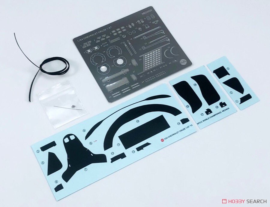 1/24 レーシングシリーズ シボレー クルーズ 1.6T 2013 WTCC ワールドチャンピオン用 ディテールアップパーツ (アクセサリー) 商品画像1