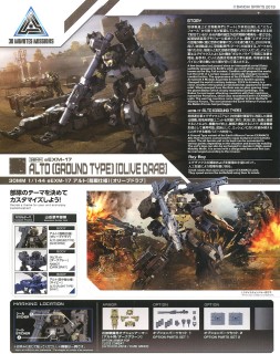 30mm Eexm 17 アルト 陸戦仕様 オリーブドラブ プラモデル ホビーサーチ ガンプラ他