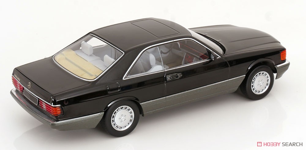 Mercedes 560 SEC C126 1985 ブラック (ミニカー) 商品画像2