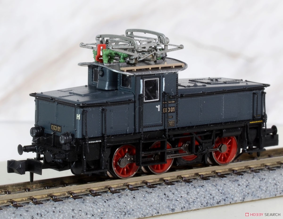 DRG ドイツ国有鉄道 E63型機関車 (グレー) Ep.II ★外国形モデル [E-Rangierlok E 63 01 DRG Ep. II grau-blau] (鉄道模型) 商品画像4