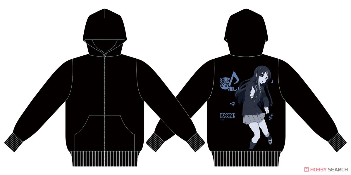けいおん！ 推しパーカー 澪 L (キャラクターグッズ) 商品画像1