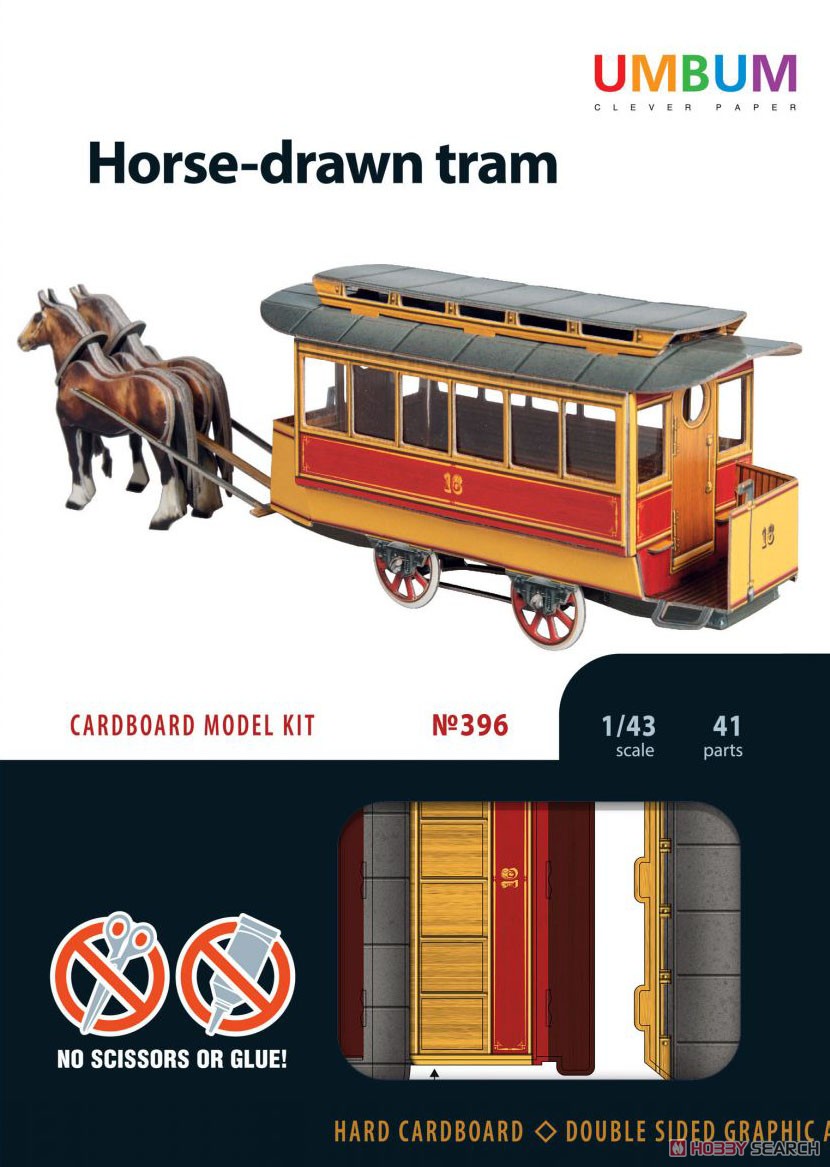 海外紙物VTG Horse Tram チケットused 5種ロール売り