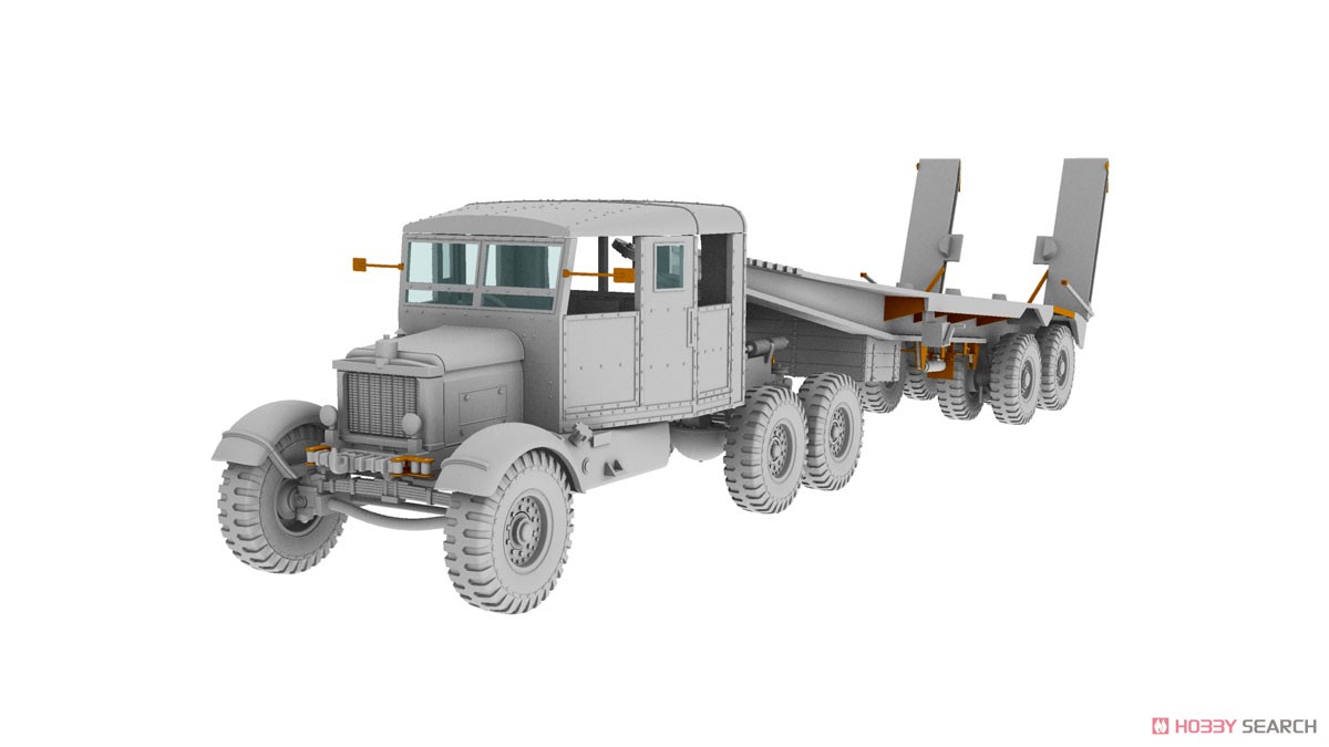 英・スキャンメル パイオニア戦車運搬車+TRMU30トレーラー (プラモデル) その他の画像4