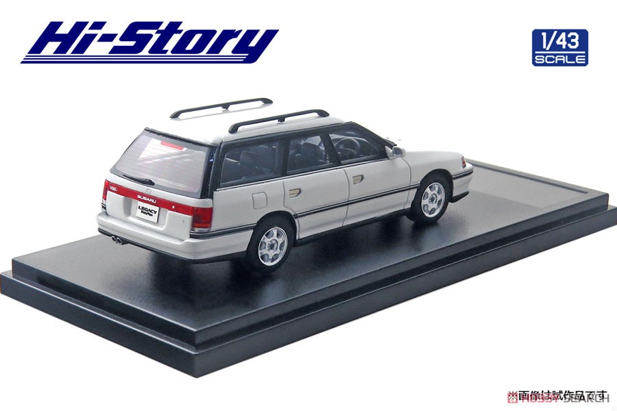 Subaru Legacy Touring Wagon GT (1989) Ceramic White (Diecast