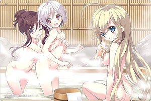 Bushiroad Rubber Mat Collection Vol.715 Kadokawa Sneaker Bunko My Mental Choices are Completely Interfering with my School Romantic Comedy [Chocola & Furano & Ouka] (Card Supplies)