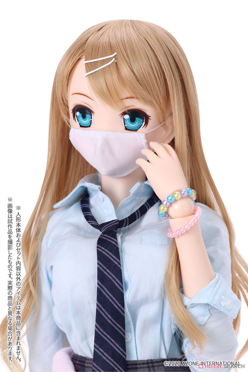 50 Mask (3D Type) (White) (Fashion Doll) その他の画像2
