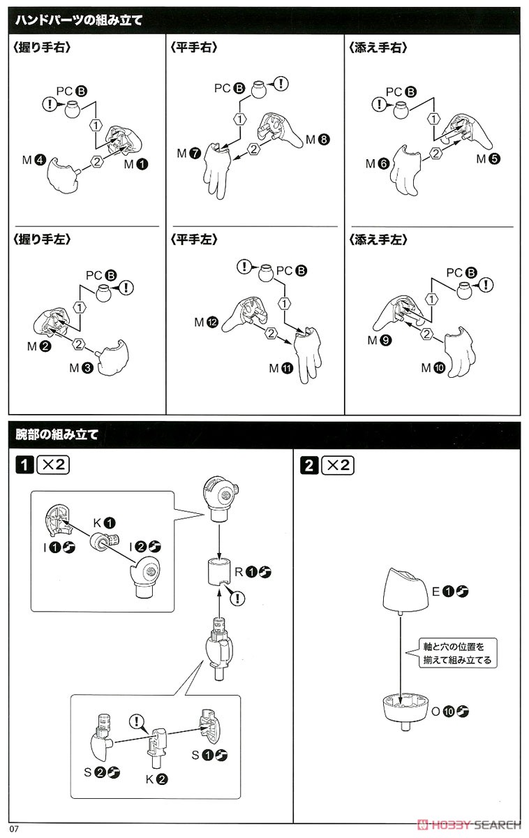 ロックマンX フォースアーマー (プラモデル) 設計図4 モーダル