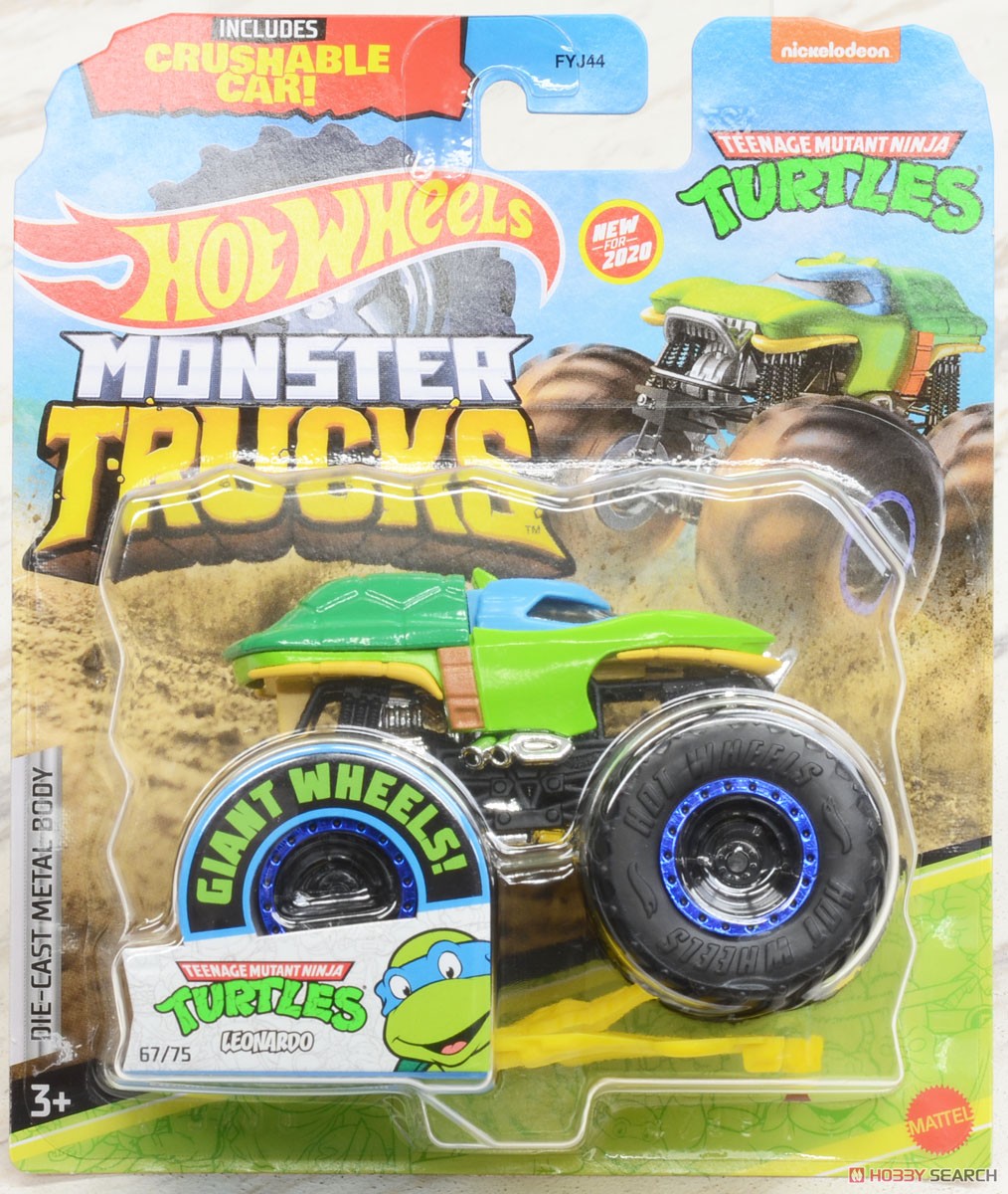 ホットウィール モンスタートラック 1:64 アソート (8個入り) (玩具