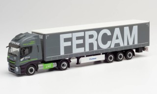 Ho Iveco Stralis Np Curtain Canvas Semi Trailer Fercam Iveco Np Gaplsz Model Train Hobbysearch Model Train Ho Z Store