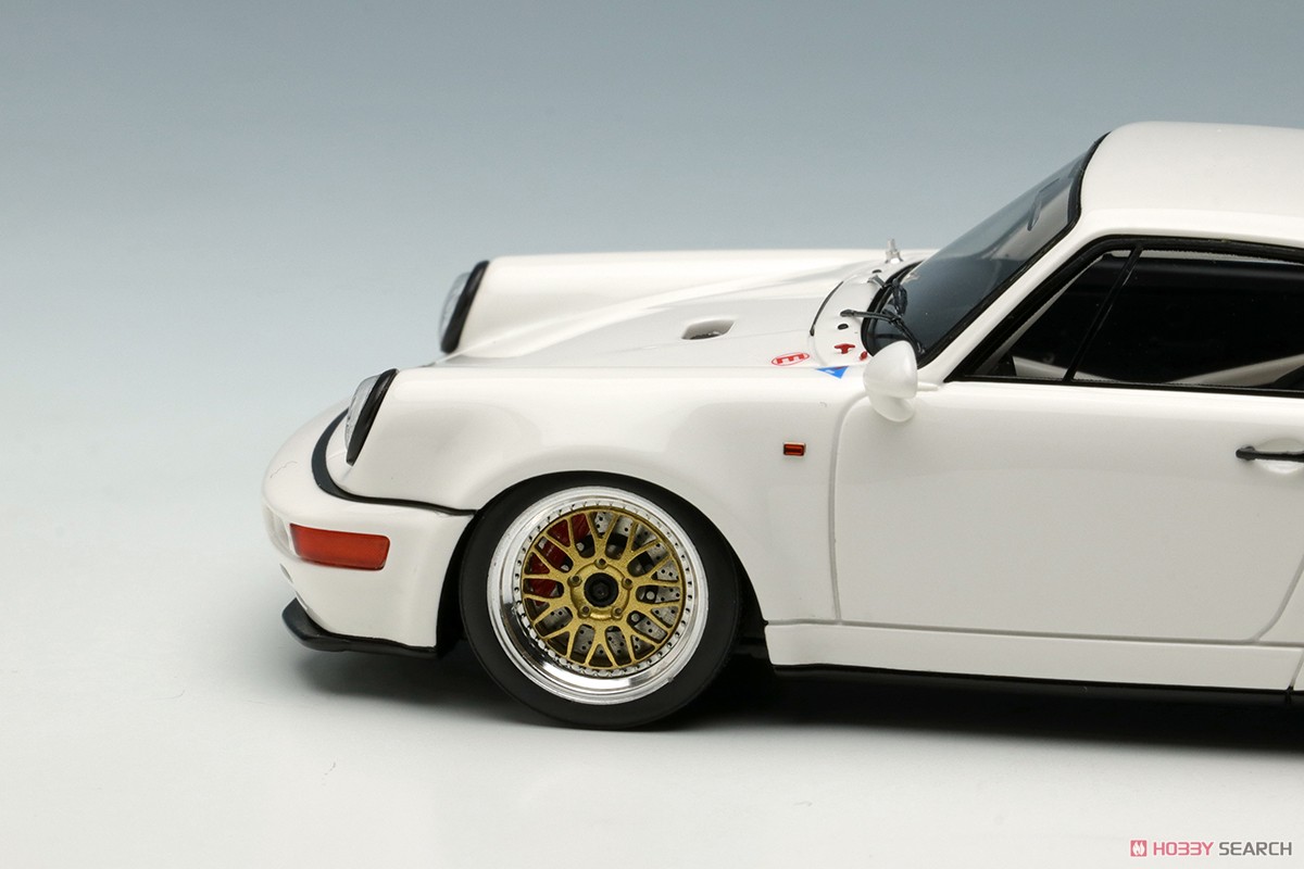 Porsche 911 (964) カレラ RSR 3.8 1993 BBS wheel ホワイト ミニカー