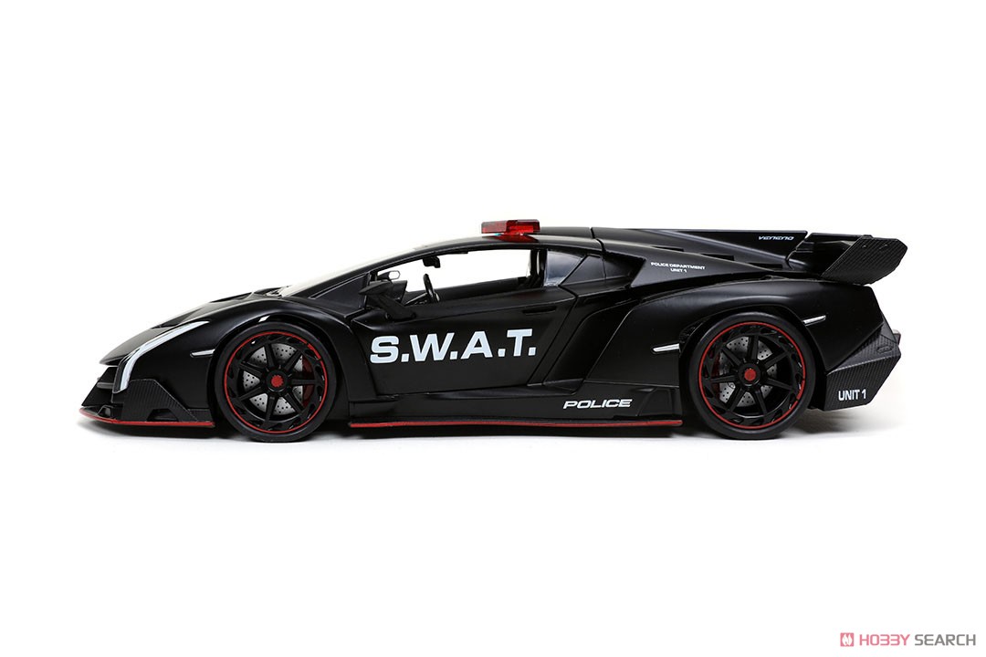 HYPERSPEC - Lamborghini Veneno - P.Black S.W.A.T. (ミニカー