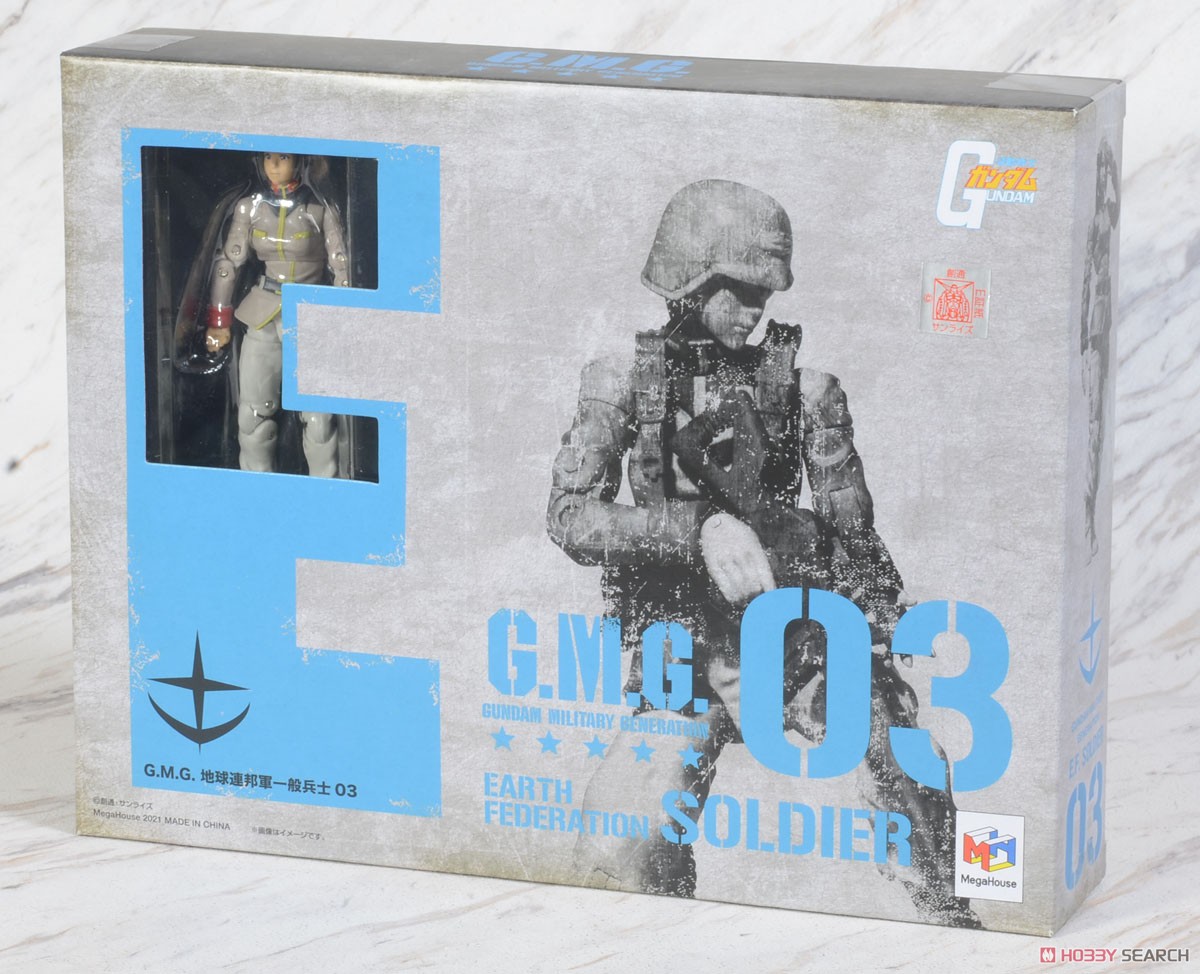 G.M.G. Mobile Suit Gundam E.F.S.F. Soldier 03 (PVC Figure) パッケージ1 Modal