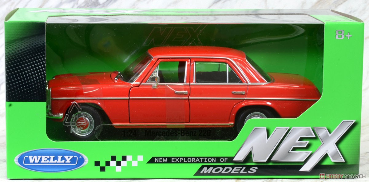メルセデス ベンツ 220 (レッド) ミニカー｜ホビーサーチ