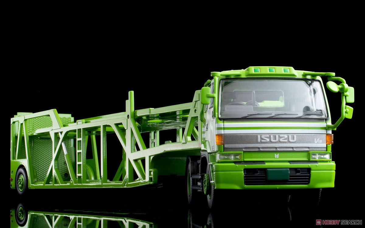TLV-N225a いすゞ 810EX カートランスポーター (緑) (ミニカー) 商品画像18 モーダル