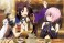 ブシロード ラバーマットコレクション Vol.758 Fate/Grand Order -絶対魔獣戦線バビロニア- 『マシュ・キリエライト＆牛若丸』 (カードサプライ) 商品画像1 サムネイル