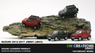 Extra Wheels ** BM Creations 1:64 NEU 2012 Suzuki Jimny JB43  Red 4x4 