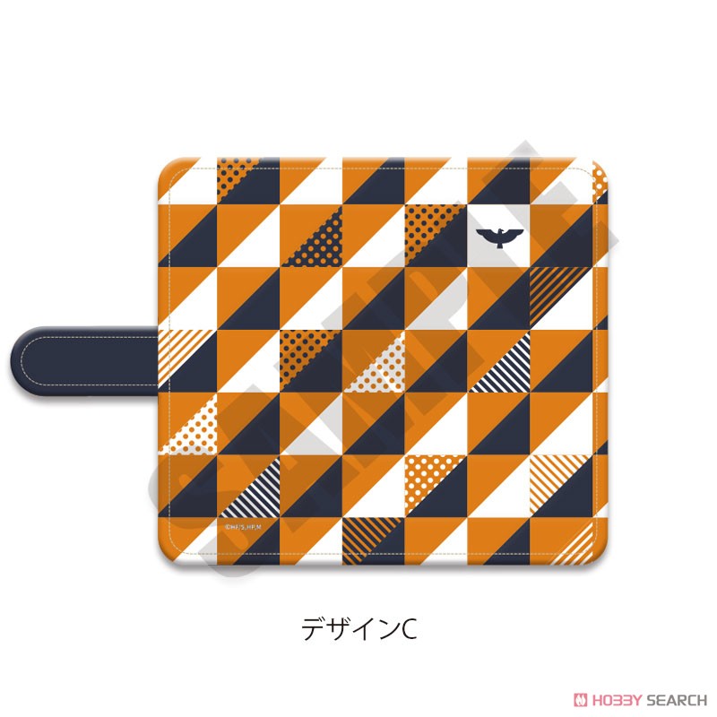 [Haikyu!!] Notebook Type Smart Phone Case (Multi L) C Karasuno Image Design (Anime Toy) 商品画像1