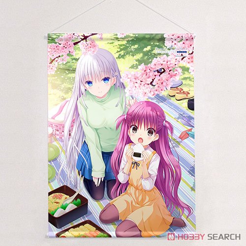 [Summer Pockets Reflection Blue] B2 Tapestry (Shiroha & Umi / Hanami) (Anime Toy) 商品画像2