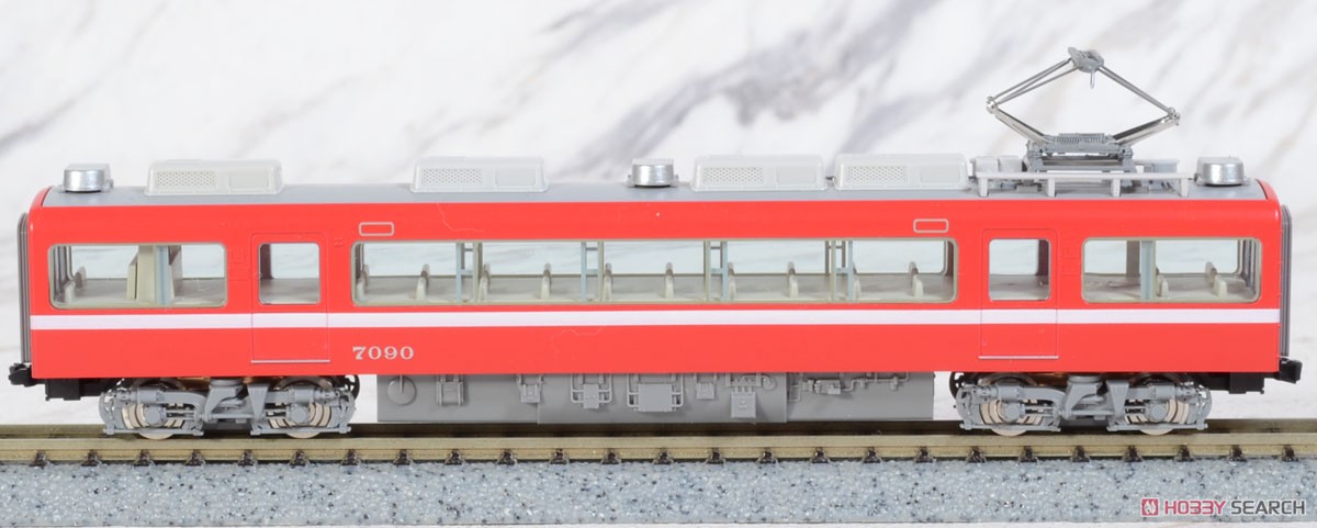 名鉄 7000系 パノラマカー (第47編成) 白帯車 セット (4両セット