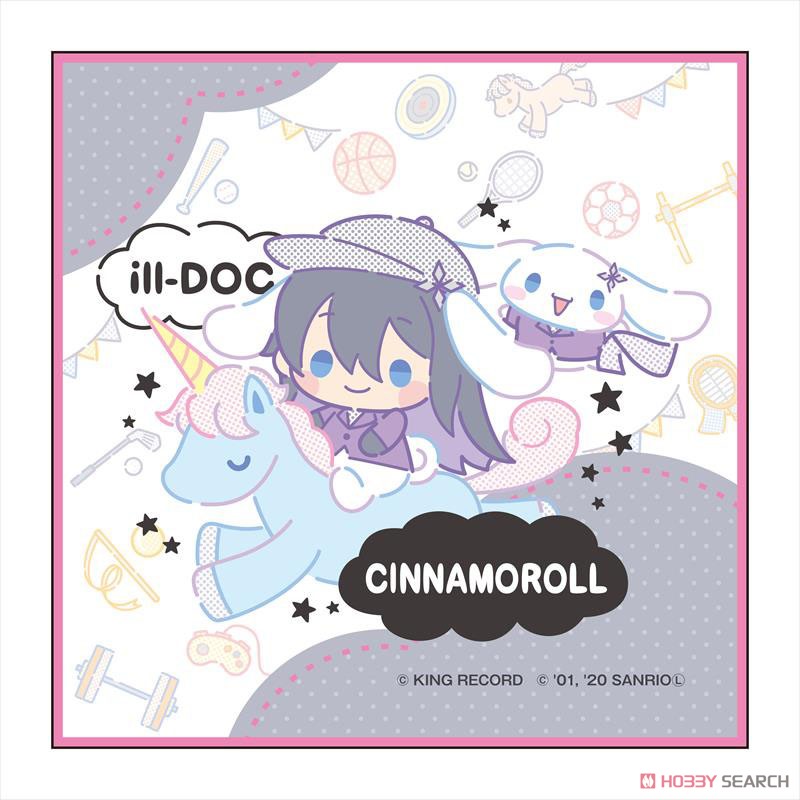 ヒプノシスマイク SANRIO NAKAYOKU EDIT ミニタオル 神宮寺寂雷