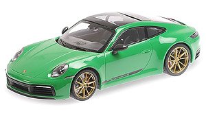 ポルシェ 911 カレラ 4S 2020 グリーン (ミニカー)