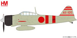Japan A6M2 Zero Fighter Type 21 All-105, Lt Yoshio Shiga, IJN Carrier Kaga, Dec 1941 `Pearl Harbor` (Pre-built Aircraft)