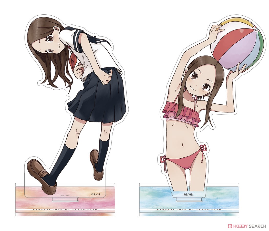 からかい上手の高木さん アクリルスタンド 水着 キャラクターグッズ その他の画像1