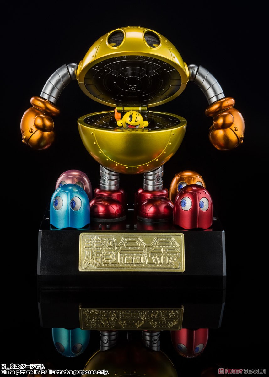 ！新品！パックマン 超合金 Amazon | TAMASHII NATIONS 超合金 パックマン 約105mm ABS&ダイ