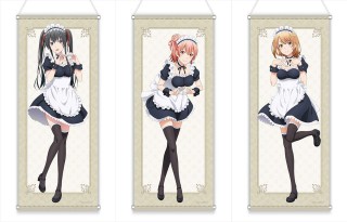 やはり俺の青春ラブコメはまちがっている 完 ほぼ等身大タペストリー メイド服 一色いろは キャラクターグッズ ホビーサーチ キャラクターグッズ