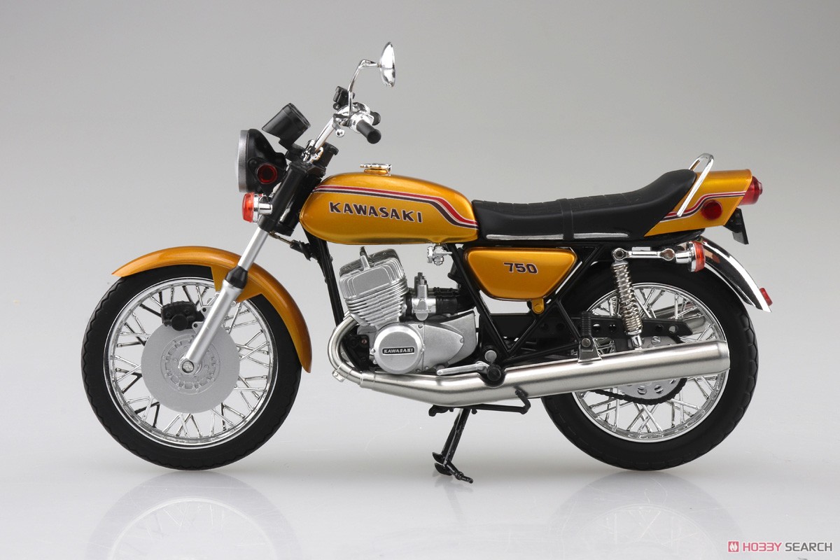 KAWASAKI 750SS MACH IV (ヨーロッパ仕様) キャンディーゴールド