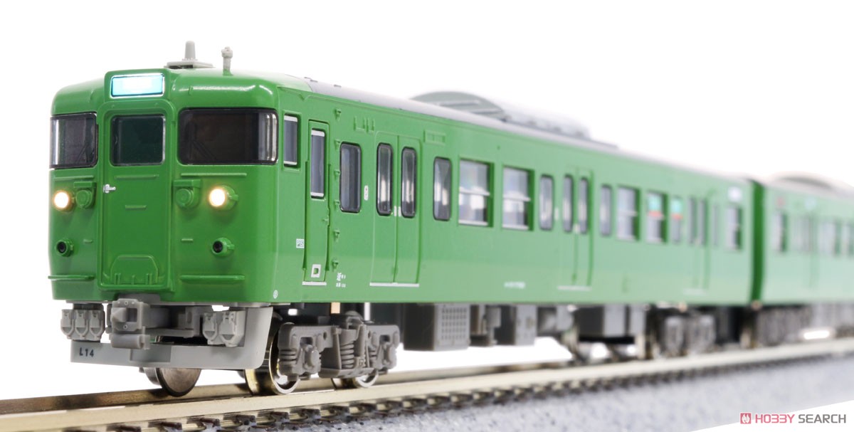 JR 113系7700番台 (30N体質改善車・L14編成・床下グレー) 増結4両編成