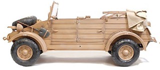 ドイツアフリカ軍団 キューベルワーゲン 82型 バルーンタイヤ仕様