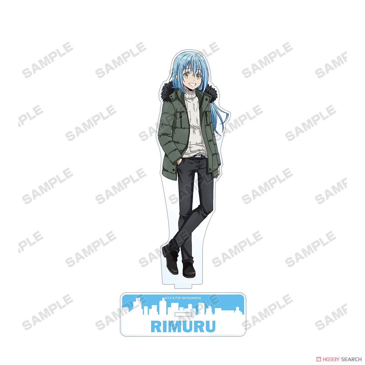 That Time I Got Reincarnated as a Slime Especially Illustrated Rimuru Modern Casual Wear Ver. Big Acrylic Stand (Anime Toy) 商品画像2