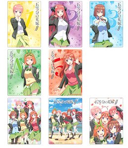 五等分の花嫁∬ B5下敷き (8個セット) (キャラクターグッズ)