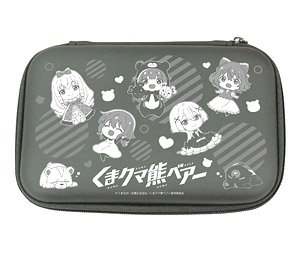 プロテクト収納ケース くまクマ熊ベアー 01 ちりばめデザイン キャラクターグッズ ホビーサーチ キャラクターグッズ