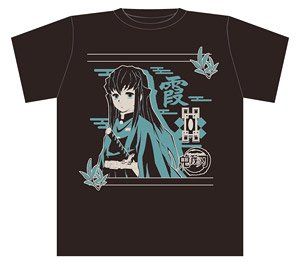 Demon Slayer: Kimetsu no Yaiba Bottle T-Shirt L Pattern Muichiro Tokito  Black L (Anime Toy) - HobbySearch Anime Goods Store