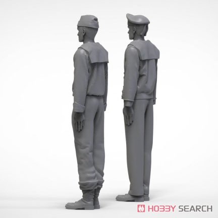 WWII German Battleship Crews (Plastic model) 商品画像5