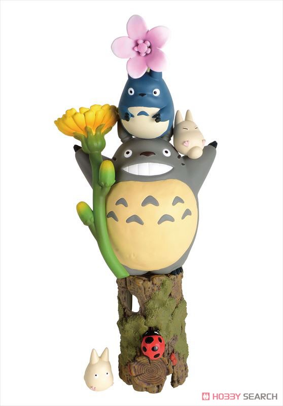 My Neighbor Totoro NOS-81 Nose Character Flower & Totoro (Anime Toy) 商品画像1