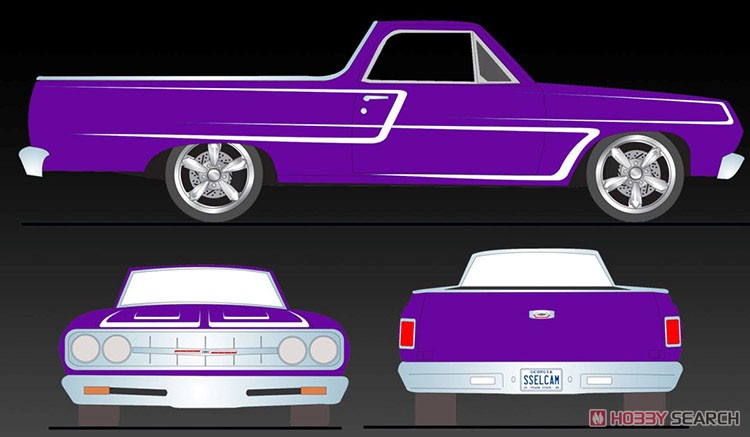アクセサリー El Camino 1965 El Camino SS Custom Cruisers- Custom Purple Metallic